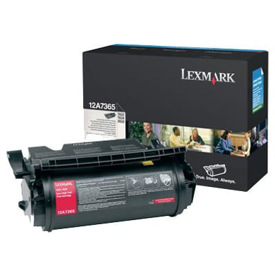 Lexmark 12A7365 Cartouche de tonerOriginal Noir